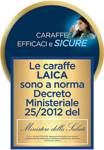 Laica F6S Cartucce Filtranti Bi-Flux, 5+1 Cartuccia omaggio (6 mesi di acqua filtrata), 100% made in Italy 6 Cartucce