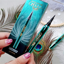 Carica l&#39;immagine nel visualizzatore di Gallery, Eyeliner Peacock Waterproof Long Lasting Nero Liquid Eye Liner nero - Ilgrandebazar