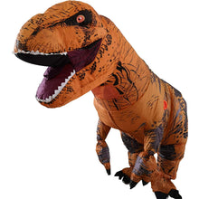 Carica l'immagine nel visualizzatore di Gallery, Ohlees T-Rex Costume dinosauro gonfiabile Costumi di Halloween per... - Ilgrandebazar