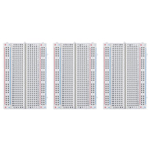 Carica l&#39;immagine nel visualizzatore di Gallery, Elegoo 3PCS Breadboard con 400 Punti, 4 Linee di Set 3 (400 points X 3) - Ilgrandebazar
