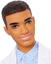 Carica l'immagine nel visualizzatore di Gallery, Barbie- Bambola ​Ken Dentista con Capelli Castani, Camice e Accessori, Giocattolo per Bambini 3+ Anni, GJL66