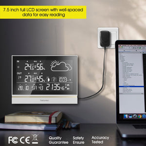 Fetanten WS004E Stazione Meteo, Termometro Digitale Weather Station - Ilgrandebazar