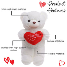 Carica l&#39;immagine nel visualizzatore di Gallery, THE TWIDDLERS Teddy Bear di San Valentino 45cm - Orsetto - Orso... - Ilgrandebazar