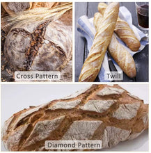 Carica l'immagine nel visualizzatore di Gallery, Toulifly Bread Lame,Taglierina per Pane,Coltello da Panettiere,Coltello per Impasto,Coltello per Pane con 5 Lame Sostituibili,Coltello Curvo per Arco in Acciaio Inossidabile