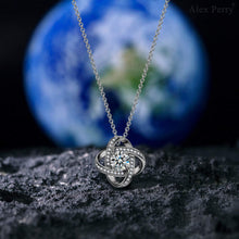 Carica l&#39;immagine nel visualizzatore di Gallery, Alex Perry Regalo per la Mamma, Serie Satellitare, Collana Pendente Donna, Argento/Oro Rosa/Champagne, Argento Sterling 925, Zirconi 5A
