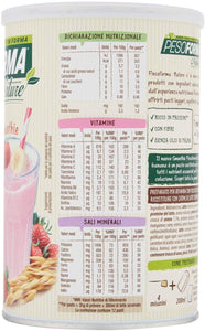 Pesoforma Nature Smoothie Pasto Sostitutivo Dimagrante, Shake dimagrante gusto fragola banana, con crusca d'avena, SOLO 203 Kcal