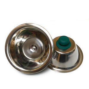 Kerafactum Burger Cloche Copertura per Hamburger Cheeseburger Steak argento - Ilgrandebazar