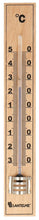 Carica l&#39;immagine nel visualizzatore di Gallery, Lantelme Set di 3 termometri analogici in Legno per Interni ed Esterni, Beige - Ilgrandebazar