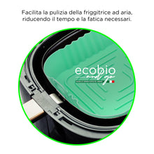 Carica l'immagine nel visualizzatore di Gallery, ECOBIO and GO 3 Teglie in Silicone per Friggitrice ad Aria, Qualità e Resistenza con più spessore, Diametro interno 16 esterno 19 Cm Accessori indispensabili per cucinare in modo sano e gustoso