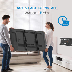 Supporto TV 23-55 Zoll / Flache Neigbar, Pollici / Inclinabile - Ilgrandebazar