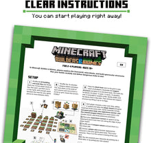 Carica l&#39;immagine nel visualizzatore di Gallery, Ravensburger Minecraft Builders &amp; Biomes Gioco da Tavolo, per 2-4 Giocatori, Età Consigliata 10+, Multicolore Single
