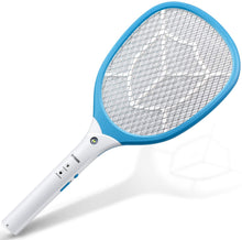 Carica l&#39;immagine nel visualizzatore di Gallery, CYOUH Racchetta Zanzare Elettrica, Racchetta Elettrica Insetti con USB Ricaricabile Insetti Volare Swatter Zapper con Maglia a Triplo Strato per Uso Esterno Interno