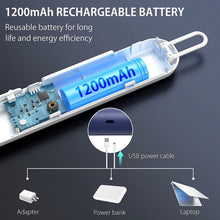 Carica l'immagine nel visualizzatore di Gallery, FLASHVIN Racchetta Zanzare Elettrica, 2 in 1 Lampada Antizanzare, Luce UV Insetti Trappola, 4000V, Pieghevole, Efficace Contro Le Mosche, Ideale per Interni ed Esterni Piccolo