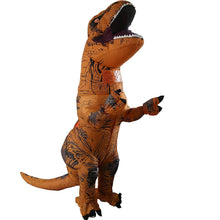 Carica l'immagine nel visualizzatore di Gallery, Ohlees T-Rex Costume dinosauro gonfiabile Costumi di Halloween per... - Ilgrandebazar