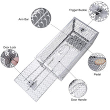 Carica l&#39;immagine nel visualizzatore di Gallery, Kimimara Umano Trappola per Topi, in Metallo, Ferro Gabbia Trappola... - Ilgrandebazar