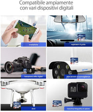 Carica l'immagine nel visualizzatore di Gallery, Netac 32G Scheda Micro SD Set da 2, Scheda di Memoria A1, U1, C10, V10, FHD, 600X, UHS-I velocità Fino a 90/10 MB/Sec(R/W) Micro SD Card per Telefono, Videocamera, Switch, Gopro, Tablet