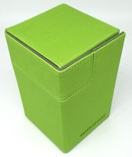 Carica l&#39;immagine nel visualizzatore di Gallery, docsmagic.de Premium Magnetic Tray Box (100) Light Green + Deck Divider - MTG - PKM - YGO - Porta Mazzo Verde Chiaro