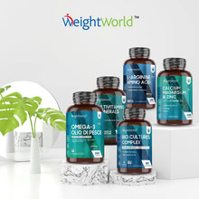 Carica l'immagine nel visualizzatore di Gallery, Omega 3 Softgels - Omega 3 2000mg Alto Dosaggio - Olio di Pesce Omega 3 Capsule (4 Mesi di Fornitura) con 660mg di EPA e 440mg di DHA - Olio di Pesce 100% Naturale - Fish Oil Senza Glutine e Lattosio