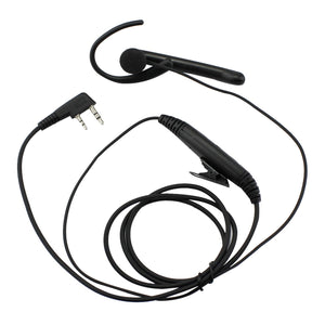 KEESIN 2 pin Ear bar/auricolare Headset mic PTT per Kenwood TH-22A 1 Pack - Ilgrandebazar