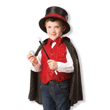 Carica l'immagine nel visualizzatore di Gallery, Melissa &amp; Doug- Magician Set Costume e Accessori da Mago per Bambini di 3-6... - Ilgrandebazar