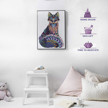 Carica l'immagine nel visualizzatore di Gallery, AthlChamp Puzzle in legno, ottimo regalo e giocattolo per adulti e bambini, pezzi di puzzle di forma irregolare e unica, 16 x 23,5 cm, 103 pezzi, volpe, piccolo Small Volpe