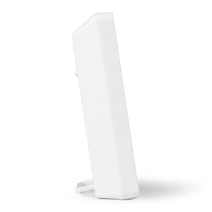 TECVANCE Stazione Metro Digitale con 2 Sensori 15.7 x 2.6 x 11.2 cm, Bianco - Ilgrandebazar