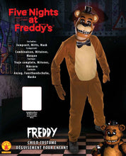 Carica l&#39;immagine nel visualizzatore di Gallery, Rubie&#39; s ufficiale per bambini Freddy cinque notti a costume, M, Brown - Ilgrandebazar
