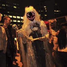 Carica l&#39;immagine nel visualizzatore di Gallery, Shinelee Maschera LED Halloween, Illumina la Maschere 3 modalità 2-rosso - Ilgrandebazar