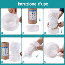Carica l&#39;immagine nel visualizzatore di Gallery, Ricarica mangiapannolini con trattamento antiodore EVOH compatibile ricariche Sangenic Tommee Tippee &amp; Sangenic Tec, Twist and Click | Litter Locker II CONFEZIONE DA 200m + 50m GRATIS