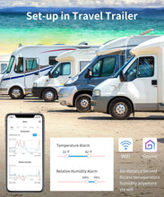 Carica l&#39;immagine nel visualizzatore di Gallery, Govee Monitor di umidità Temperatura, WiFi Digitale Igrometro Bianco - Ilgrandebazar