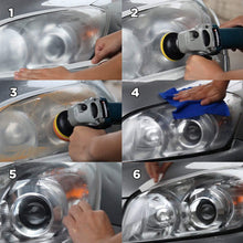 Carica l'immagine nel visualizzatore di Gallery, VisbellaKIT RIGENERAZIONE RIPRISTINO RINNOVA Lucida FARI FANALI Lenti OPACIZZATI Attacco Trapano Set Trattamento LUCIDATURA RESTAURO Fai da Te Riparazione Moto Camper PULISCI PLATTORELLO