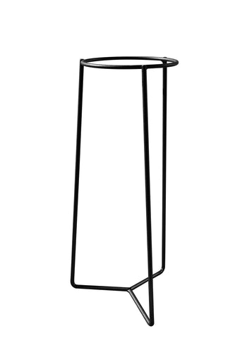 Louis Mulino Tripode Porte-Plante 21,5 x x 58 cm, Grigio martellato - Ilgrandebazar