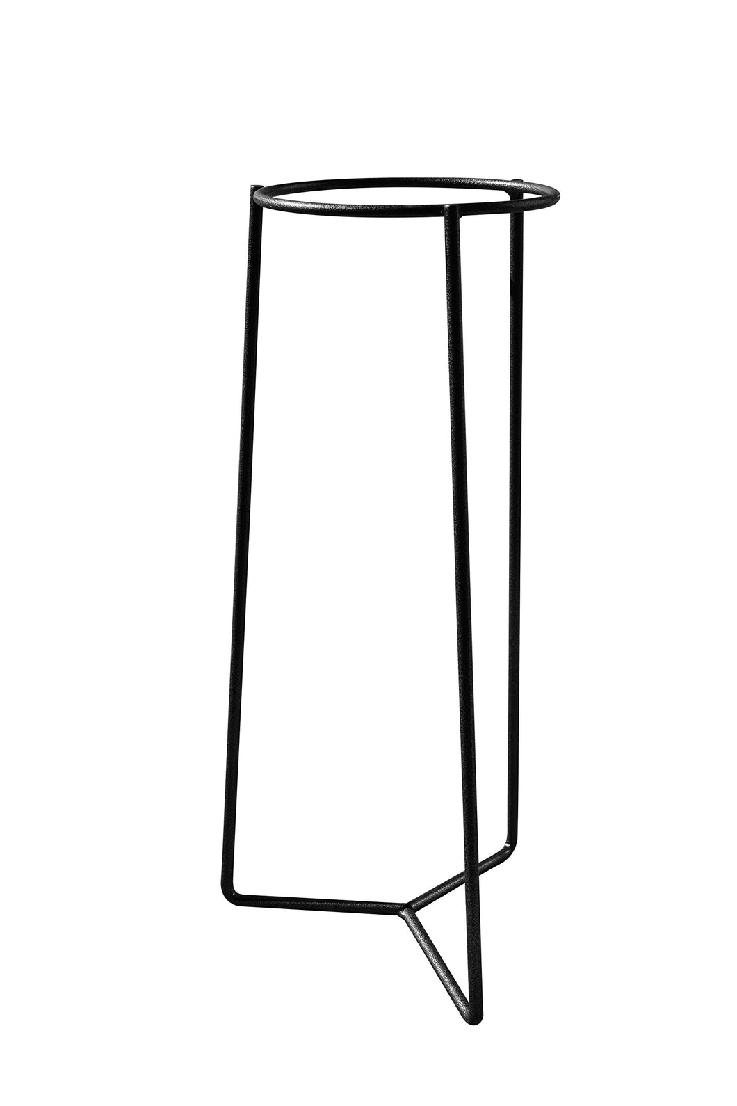 Louis Mulino Tripode Porte-Plante 21,5 x x 58 cm, Grigio martellato - Ilgrandebazar