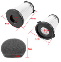 Carica l&#39;immagine nel visualizzatore di Gallery, 4 Filtri e 4 Spugne per Aspirapolvere Ariete handyforce 2761 2759