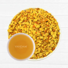 Carica l&#39;immagine nel visualizzatore di Gallery, VAHDAM, Foglia Di Tè Allo Zenzero Curcuma | 200 g (100 Black - Ilgrandebazar