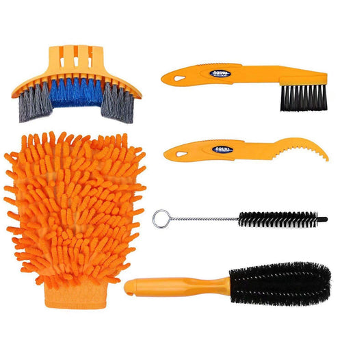 TAGVO 6pcs Set di Attrezzi per la Pulizia della Bicicletta, Kit Pulizia... - Ilgrandebazar