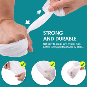 Ricarica mangiapannolini con trattamento antiodore EVOH compatibile ricariche Sangenic Tommee Tippee & Sangenic Tec, Twist and Click | Litter Locker II CONFEZIONE DA 200m + 50m GRATIS