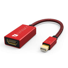 Carica l'immagine nel visualizzatore di Gallery, IVANKY Adattatore Mini DisplayPort a HDMI [Nylon Intrecciato] Thunderbolt to...