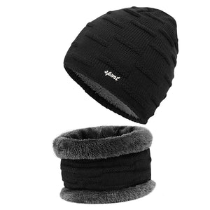 TAGVO Winter Beanie Hat Sciarpa Set Super Soft Fleece Fodera Interna Grande... - Ilgrandebazar