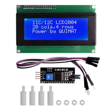 Carica l&#39;immagine nel visualizzatore di Gallery, Quimat Display LCD, IIC / I2C / TWI Modulo LCD 2004/20 x 4, 5V... - Ilgrandebazar