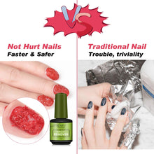 Carica l&#39;immagine nel visualizzatore di Gallery, 2 Pezzi Magic Soak Off Gel Nail Polish Remover, Quick and Safe, Rimuove lo Smalto in Gel Soak-Off in 3-5 Minuti, Facilmente e Rapidamente, Non Danneggia le Unghie