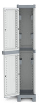 Carica l'immagine nel visualizzatore di Gallery, TERRY Base 2350 UW Armadio ad 1 Anta con 6 35 x 43.8 x 181.8 cm, Grigio - Ilgrandebazar