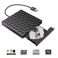 Carica l&#39;immagine nel visualizzatore di Gallery, Masterizzatore CD Dvd Esterno,Lettore Esterno per PC Portatile dvd-1, Nero - Ilgrandebazar