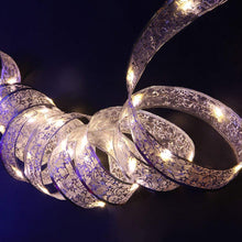 Carica l'immagine nel visualizzatore di Gallery, Stringa fata Luci Led, Catene Luminose, Ribbow Strisce Luci Led, 40 Led 13FT/ 4M, Filo di Rame, Illuminazione Balcone per Decorazioni Albero di Natale Feste Matrimoni Vacanze Interno ed, Bianco Caldo
