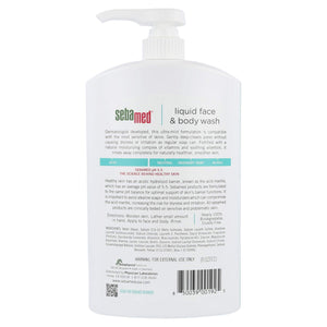 Sebamed Liquido Viso e Corpo Wash pompa Pot 1000ml - Ilgrandebazar