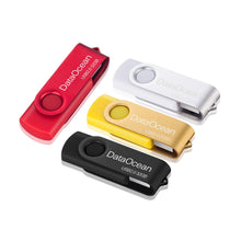 Carica l&#39;immagine nel visualizzatore di Gallery, DataOcean 4 Pezzi Pen drive 32GB 32 Gb, Rosso, Giallo, Nero, Argento