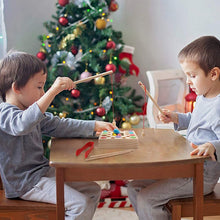 Carica l'immagine nel visualizzatore di Gallery, Symiu Giochi Montessori Magneti Pesca Giocattoli Puzzle Giochi in Legno mit 10 Pesci 10 Perle 3 in 1 Regali di Natale Bambini Educativi Giochi per Bambini 3 4 5 Anni