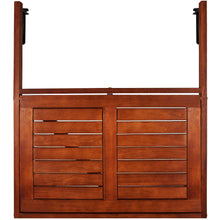 Carica l&#39;immagine nel visualizzatore di Gallery, Deuba Tavolino pieghevole da balcone legno di acacia 64 x 45 x 87cm, marrone - Ilgrandebazar