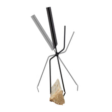 Carica l&#39;immagine nel visualizzatore di Gallery, Relaxdays, Nero Accessori da Camino, 5 Pezzi, con 61 x 28,5 x 16 cm,