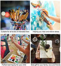 Carica l&#39;immagine nel visualizzatore di Gallery, Bougimal Dipingere con i Numeri Adulti, Kit per dipingere con i Numeri con pennelli e pigmento Acrilico Regalo per Donne Mamma Figlia Natale Compleanno Decorazione della casa - con Telaio 40 * 50 cm